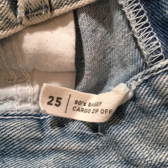 PacSun 90’s Baggy Cargo Zip Off Jeans - Picture 14 of 14